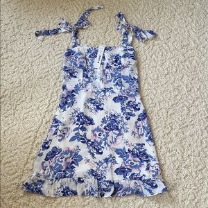 Aqua by Bloomingdale's Flirty Floral Mini Dress